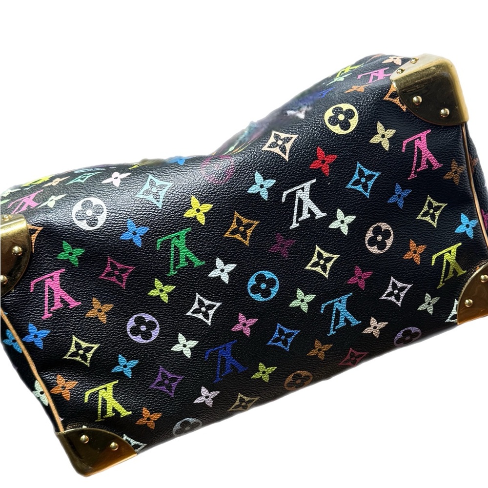 Authentic Louis Vuitton Murakami Speedy 30 – Multicolor Black - Picture 5 of 13